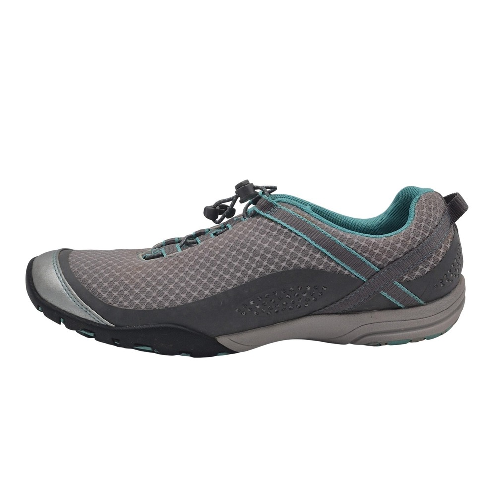 Clarks Shoes Womens Size 8 Gray Mesh Low Top Walking Athletic‎ Sneakers 26069732